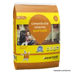 Argamassa AC-1 Cinza - 20kg Quartzolit