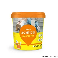 Rejunte Acrílico Marrom Café 1Kg-Quartzolit