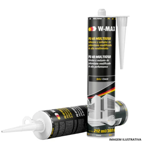 Pu Cinza 40 212ML/360G - W-Max