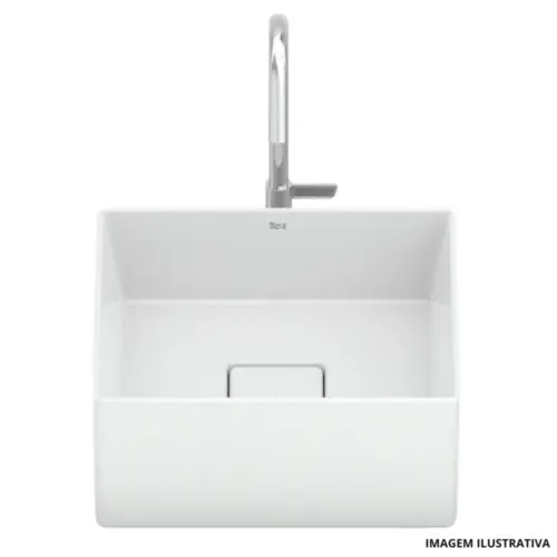 Cuba Apoio 30X30 Quadrado Branco- Roca