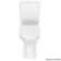 Kit Bacia C/ Caixa + Itens de  Instalação Round Branco - Roca
