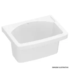 Tanque Louça (P) Fast  51X38 Branco - Celite