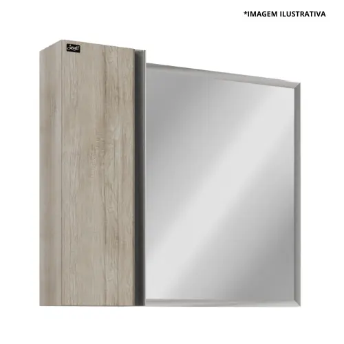 Espelheira Paris 65Cm Barrique/Barrique -Locatt