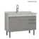 Gabinete De Cozinha Esmeralda  1,14Mt  Branco/Cobalto-Locatt