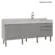 Gabinete De Cozinha Esmeralda 1,94Mt Branco/Cobalto -Locatt