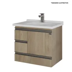 Toucador Monza 60Cm Barrique/Barrique-Locatt