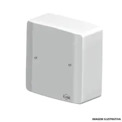 Caixa de  Passagem 15X15 de Sobrepor - Ilumi