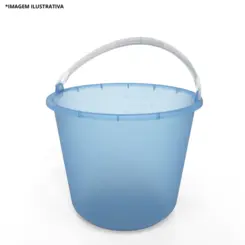 Balde Polip 12L Azul Multilar-Metasul