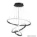 Luminaria Pendente Lp-403 3x1 Preto 58W-Nitrolux