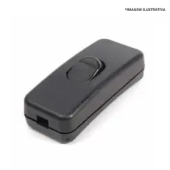 Interruptor Meio Fio 2A 250V Preto 2A 250V Preto-Interneed
