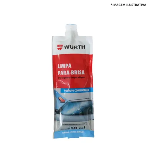 Limpa Para-Brisa Sachê 50Ml Embalagem Com 48 Unidades-W-Max