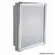 Armario Aluminio 45x36x10 Perf Gde Al43 *Cz2- Astra
