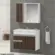 Kit Firenze 60Cm Branco/Rustico-Arte Gabinetes