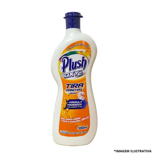 Tira Manchas Liquido Plush Oxy2 500Ml-Sanol
