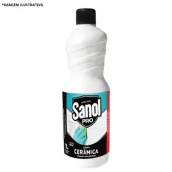 Limpador Para Cerâmica E Rejunte 1L -Sanol