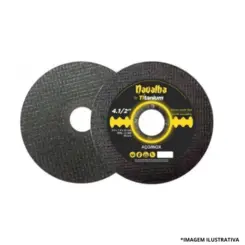 Disco Corte Fino Navalha P/Inox 4.1/2X7/8-Titanium