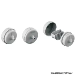 Suporte Branco Para Bloco Sanitário SBS*BR-Astra