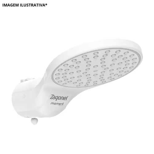 Ducha Moment 4 Temperaturas Branca  6800W 220V-Zagonel