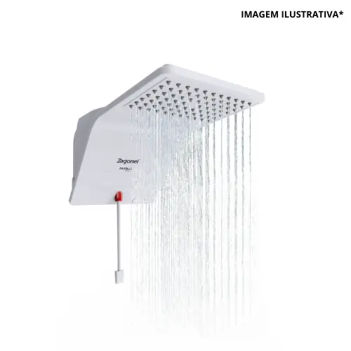Ducha Ducali Eletrônica Branca 7500W 220V-Zagonel