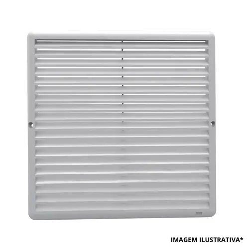 Grade De Ventilação Com Tela 19 X 19 -Ventokit