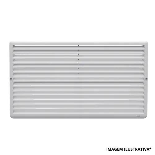 Grade De Ventilação Com Tela 35x20 -Ventokit