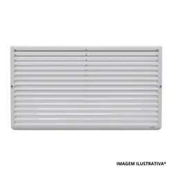 Grade De Ventilação Com Tela 35x20 -Ventokit