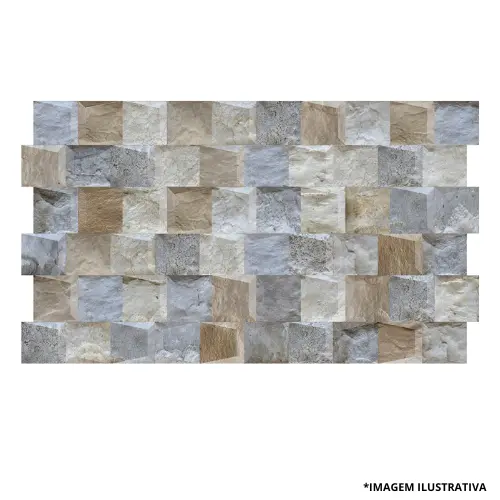 Revestimento Prisma Cianita Acetinado 31x54 Lf -Caixa Com 1,34M-Savane