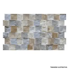 Revestimento Prisma Cianita Acetinado 31x54 Lf -Caixa Com 1,34M-Savane