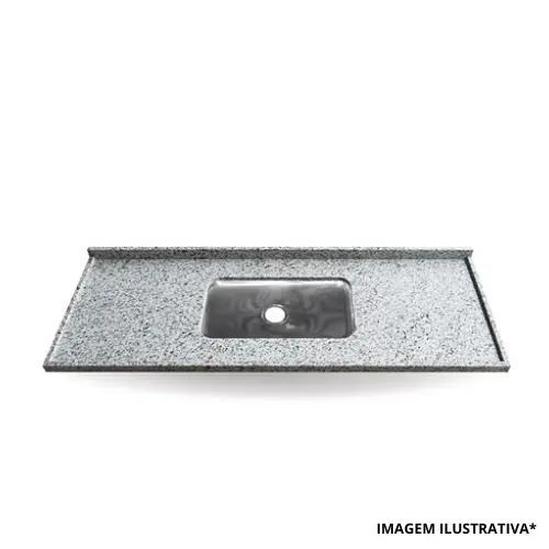 Pia De Granito 1,80 Mts Cinza Corumba - Kasa Granito