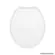 Assento Zip Plus Branco  Convencional Original PP Universal-Roca