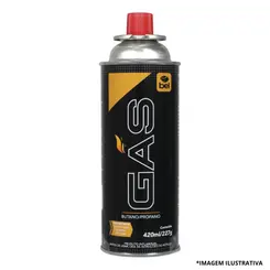 Cartucho Gás Butano/Propano 227G/420Ml-Bel
