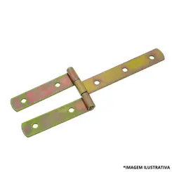 Dobradiça 790 Haste Dupla Parafusar Zinc 8-Silvana