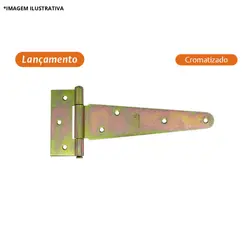 Dobradiça 770 Leme x 6 Cromatizada -Silvana