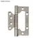 Dobradiça 884 Sobrepor 4x 3 Inox Esc-Silvana