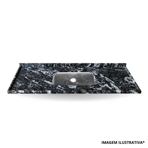 Pia granito - 1,20mts - Preto Indiano