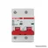 Disjuntor Din Bipolar 80A Curva C SDD2C80-Steck