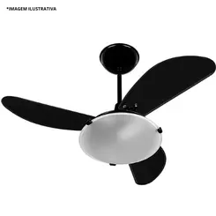 Ventilador De Teto Inverter Space 3P Preto-Ventidelta