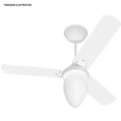 Ventilador De Teto Inverter Gl Pera 3P Branco-Ventidelta