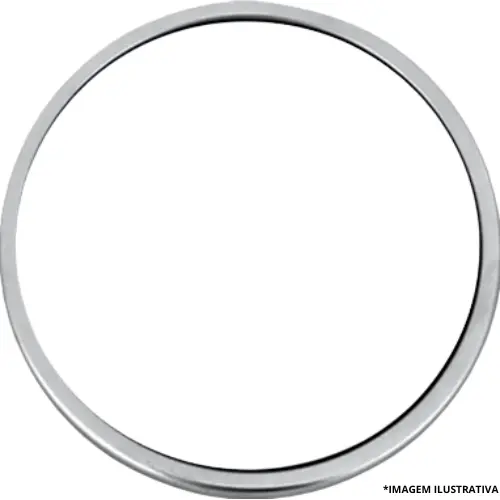 Porta Grelha Redonda Aço Inox 100MM -Overtime