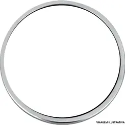 Porta Grelha Redonda Aço Inox 100MM -Overtime