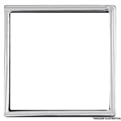 Porta Grelha Quadrada Aço Inox 150MM -Overtime