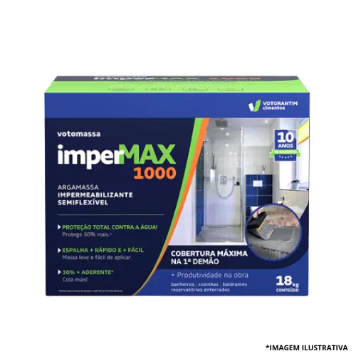 Impermax 1000 Caixa 18Kg -Votoran