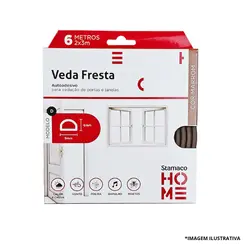 Veda Fresta Modelos De 6MM Marrom Com 6 Metros -Stmaco