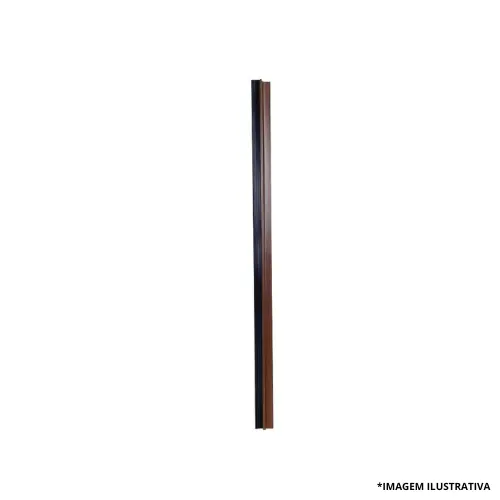 Veda Porta Rodo 80Cm Marrom-Stamaco