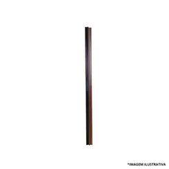 Veda Porta Rodo 80Cm Marrom-Stamaco