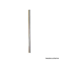 Veda Porta Rodo 80Cm Transparente -Stamaco