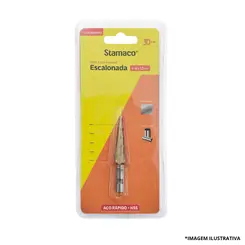 Broca Para Metal Escalonada 4 A 12MM -Satmaco