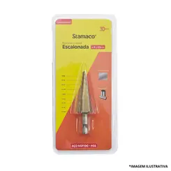 Broca Para Metal Escalonada 4 A 20MM -Stamaco