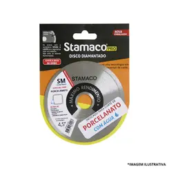 Disco Diamantado Contínuo Para Porcelanato 110M -Stamaco