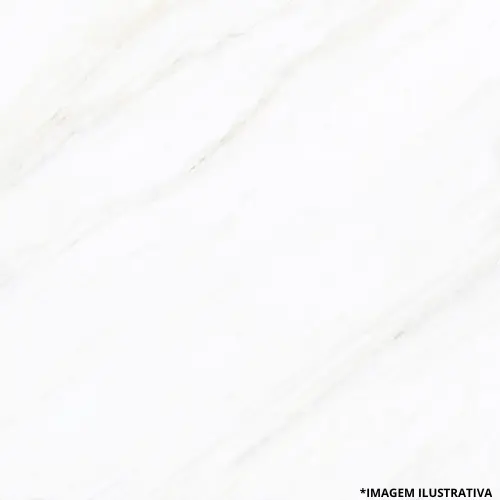 Piso Brilhante 57x57 Pedra Bianco Lb-Lef